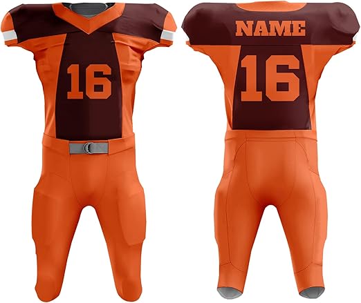 Custom Unisex Adult Youth Logo Color Football Uniform - Includes Jersey & Pants