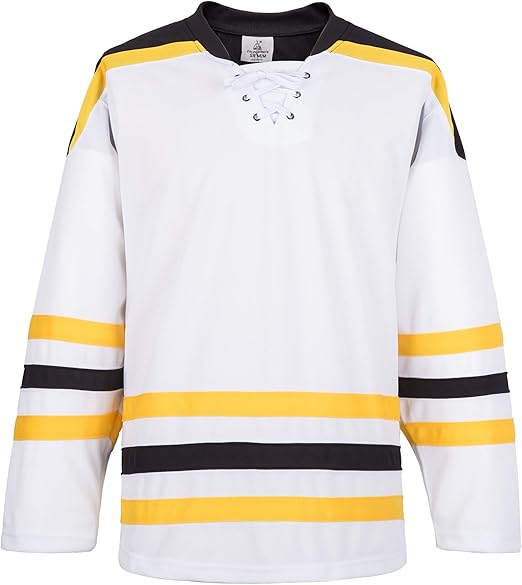 EALER H900 Series Ice Hockey League Team Color Blank Practice Jersey & Thick, Breathable and Quick-Dry High Strength Fabric