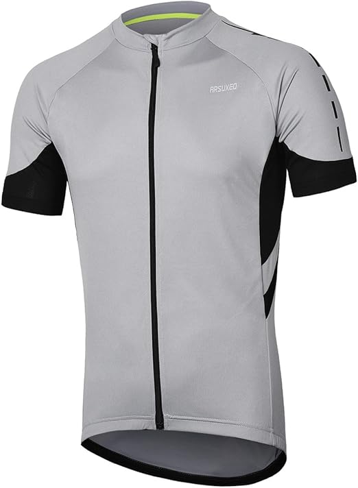 Men's Short Sleeves Cycling Jersey Bicycle Biking Bike Shirt 636