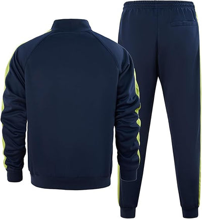 Men's Tracksuit Athletic Sports Casual Full Zip Sweatsuit