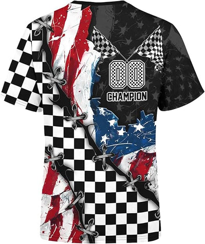 Unisex Sports Jerseys for Men 3D Graphic Printed Short Sleeve Tee