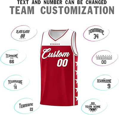 Custom Basketball Jersey Uniform Personalized Sportswear Printed Any Name Number Sleeveless Sports Shirt for Men Youth
