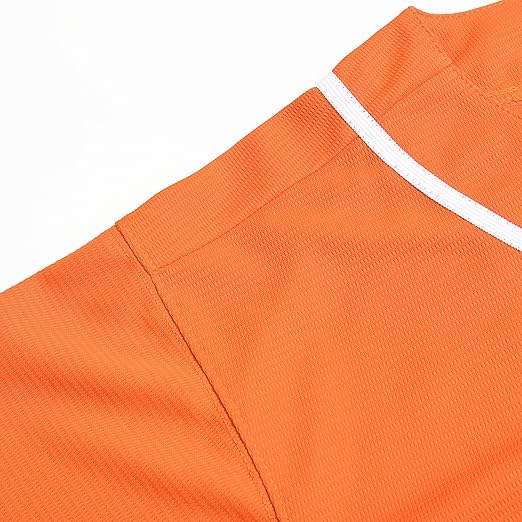 Pullonsy Blank Baseball Jersey for Men Women Full Button Up Short Sleeves Shirts Hip Hop Hipster Sports Uniforms