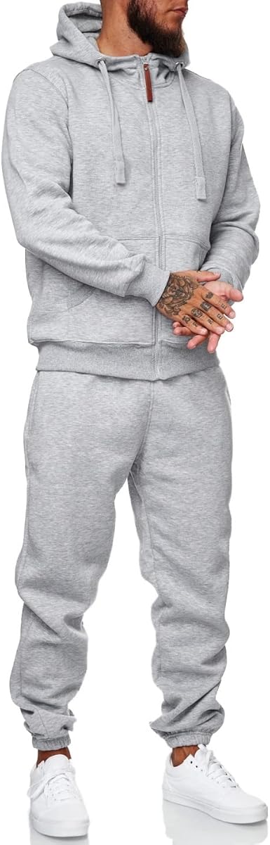 HHGKED Sweat suits men Tracksuits 2 Piece sets Athletic Jogging suits Casual Outfits for men