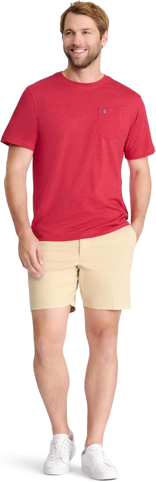 Men's Saltwater Soft Wash Pocket Crew T-Shirt