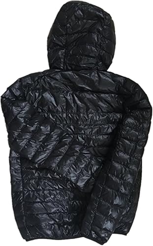 Men's Ultralight Packable Hooded Down Jacket Puffer Down Coats