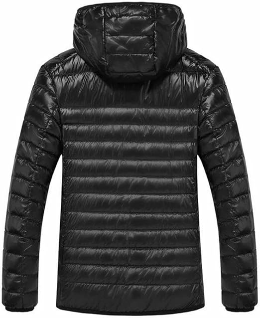 Men's Ultralight Packable Hooded Down Jacket Puffer Down Coats