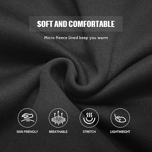 MANTORS Men's Fleece Hoodie Casual Long Sleeve 1/4 Zipper Pullover Sweatshirts