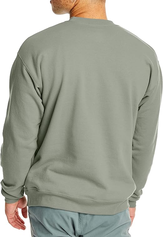 Hanes Men's EcoSmart Fleece, Pullover Crewneck Sweatshirt, 1 or 2 Pack